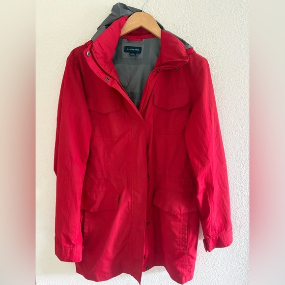 Lands' End Jackets & Blazers - Lands End Lightweight Rain Jacket